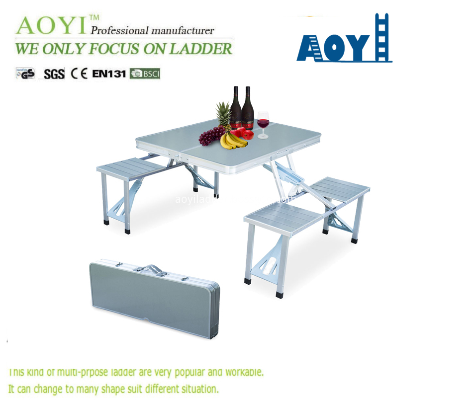 Aluminum folding table       