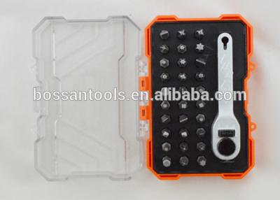 31pcs Ratchet handle screwdriver Set