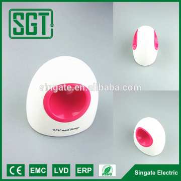 Coloured bulb nail polish dryer led lamp fast curing usb led light