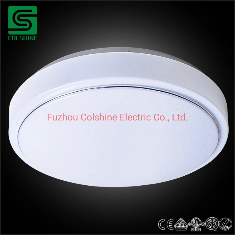 White LED Ceiling Light 15W LED Lighting Round 6500K Daylight White for Living Room Hallway Office Kitchen Bedroom