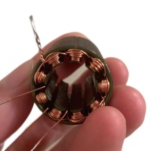 Motor stator lamination stackings