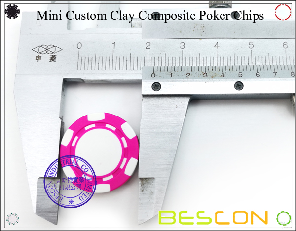 Bescon New Style Clay Chip with Custom Sticker-17