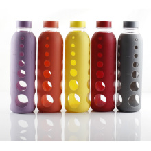 900ml As water bottle with silicone sleeve, Innovative design plastic bottle, water bottle cover silicone