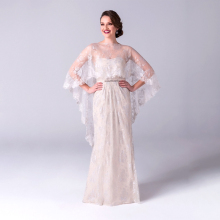 OEM couture fashionable rhinestone trimming lace arabic bridal weddings bridesmaid dresses