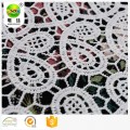 waterproof 100% polyester chemical lace embroidery fabric