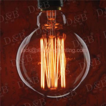 G30 Light bulb 220v G95 edison bulbs 60w, classic edison light bulb 220v