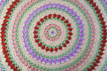crochet blanket baby pram mat Boho blanket