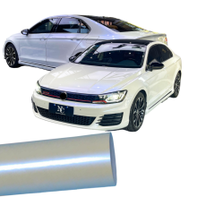 Glossy Ceramic Blue Car Wrap