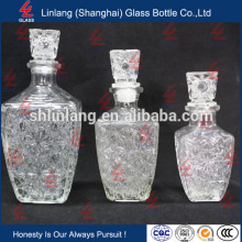 Wholesale Manufacturer Glass Bottle 550ml Wisky Glass Bottle