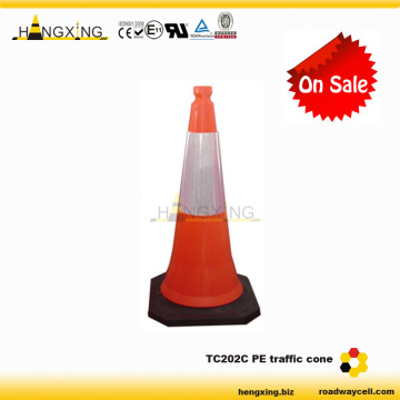 TC202C Rubber Base Heavy Duty Traffic Cone