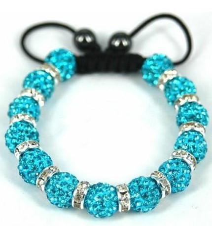 Bröllop tillbehör smycken Shamballa strass armband