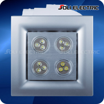 New Design Ceiling Bathroom Ventilation Fan With LED Light