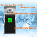 Automatic infrared thermometer for human induction