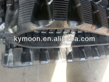 Excavator rubbber track, Yanmarr rubber track,Kobelco rubber track pad, rubber pad