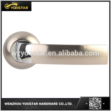 China/Wenzhou retro design and best sales silver zinc door handle