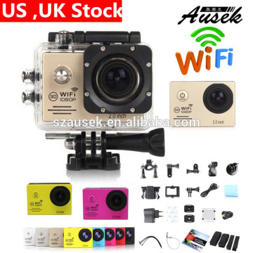 16MP image resolution top sales 1080p action camera with wifi action camera 1080p waterproof 30m sport camera