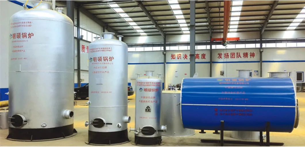 0.7MW Vertical Biogas Natural Gas Fired Steam Boiler