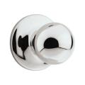 2 in. Satin nikel kaca pintu Knob