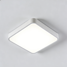 Square flush ceiling light
