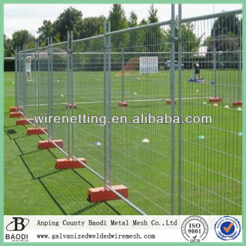 standard galvanized iron safety temporary fencing