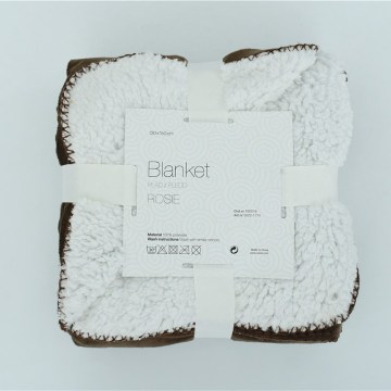 Thick mink Flannel fleece bed blanket Double Layer Sherpa Blanket