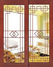 wood solid wooden door fancy door