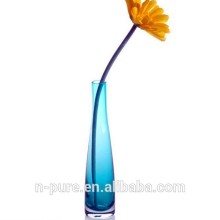 Small Coloured crystal vase