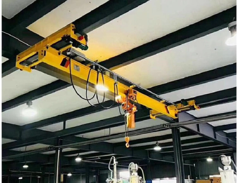 Frtu 1t 2t 3t 5t 10t European Remote Control Movable Travel Electric Hoist Single Girder Overhead Bridge Crane