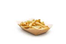 Eco-Friendly Compostable Kraft Chip Tray