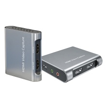 1080p HDMI Video Game Capture Card with Audio Input/Output Support