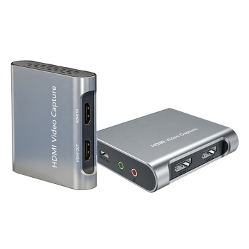 1080p HDMI Video Game Capture Card with Audio Input/Output Support