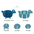 Non-slip Table Pad Sheep Shape Fordable Placemat