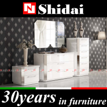 Import bedroom furniture / modern teen bedroom furniture / white laminate bedroom furniture N-57
