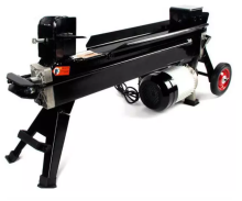 Hydraulic electric wood log splitter firewood processor