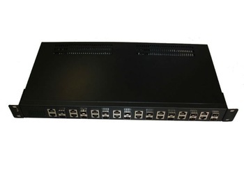 16 Channel Gigabit Ethernet Media Converter