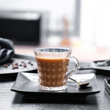 Blink Blink Diamond PC Tritan Tea Mug - 270ml Reusable Plastic Fancy Tea Mug