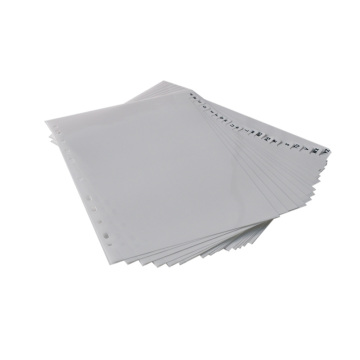Customizable Plastic PP File Tab Divider A4 Index Cards - Office & School Stationery