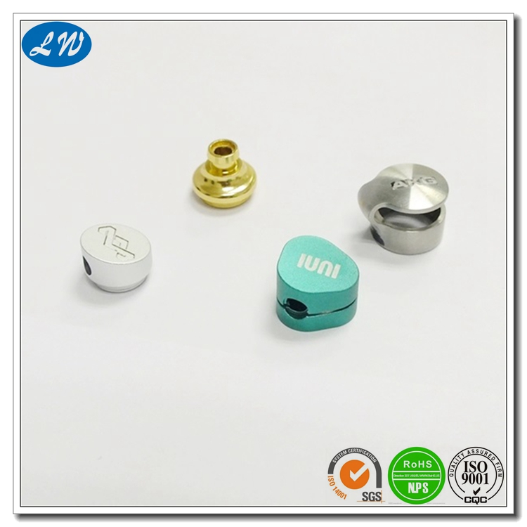 High Demand CNC Milling Machining Polished Anodized Earphone Aluminum Accessories Part Micro Machining Electronic Parts OEM