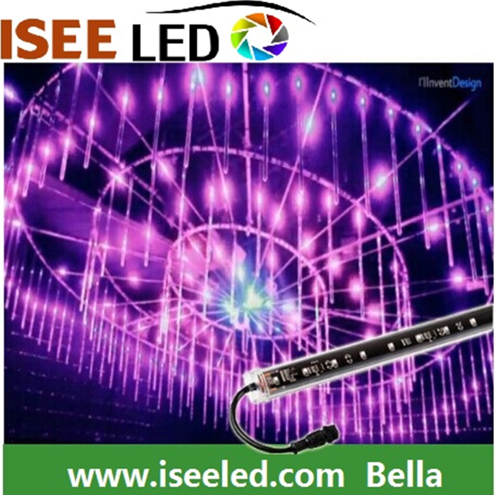 3D Effect LEDs Double Side DMX Vetical Tube