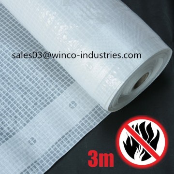 6 Mil Clear String Reinforced Polyethylene Sheeting