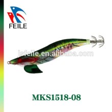 Popular squid jigs fishing lures with high quality hooks