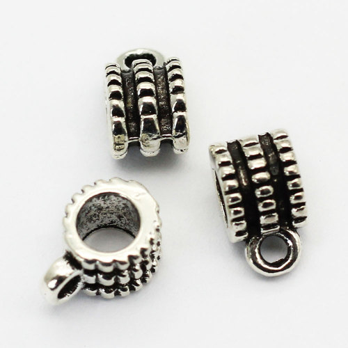 Antique Alloy Connector Charms Crafts Bail Beads Candp Clasp Bracelet Connector Diy Jewelry Making Jewelry