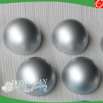 Silver color stainless steel hemisphere for garden decoration