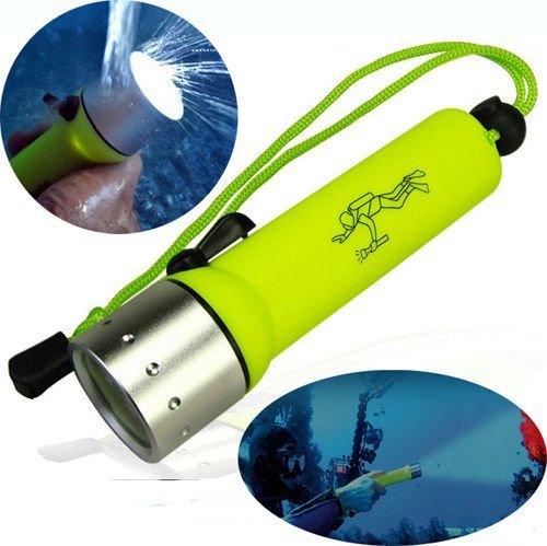 Waterproof 100000 Hours Life Time 120lm - 180lm Q5 Mini Cree Led Torch For Diving