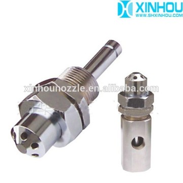 Large capacity air atomizing nozzle