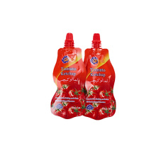 Mini doypack d&#39;impression Ketchup avec bec verseur