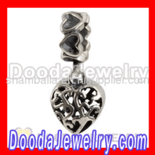 925 Sterling Silver Heart Dangle Charms For Valentines Day?