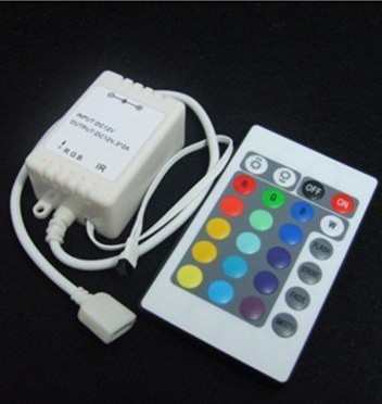 DC12V IR 24Key infrared RGB Controller for the led strip lig