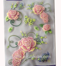 Wenzhou wall sticker paper 3D /glow in the dark wall paper sticker /glow sticker