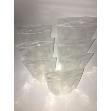 Berdiri Doypack Transparent Pouch